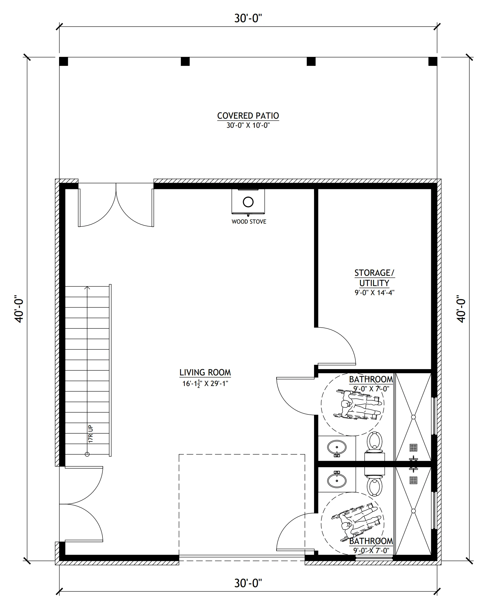 AP-20004 Hoffman Barndominium House Plan - Image 10