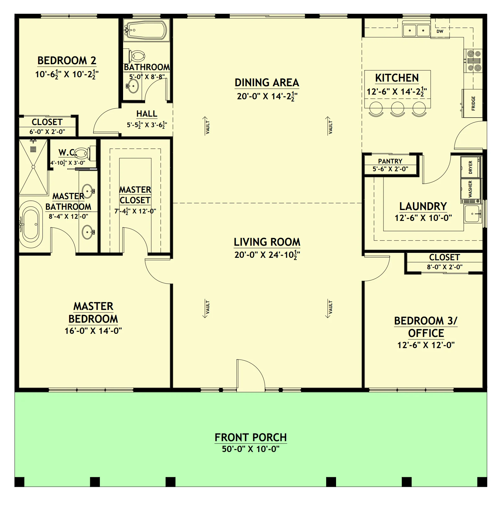 BCO-40001 Daxton Barndominium House Plan - Image 13