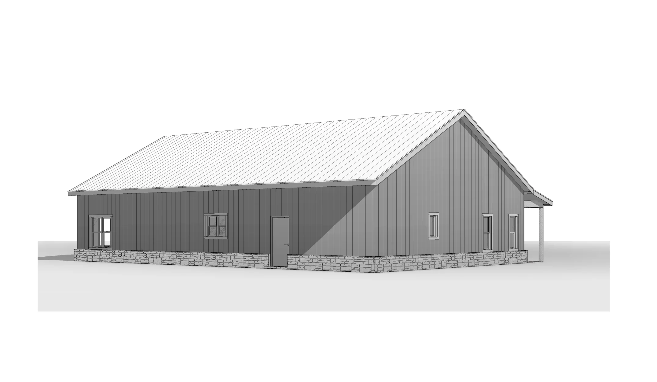 BCO-40002-M Marie Barndominium House Plan - Image 10