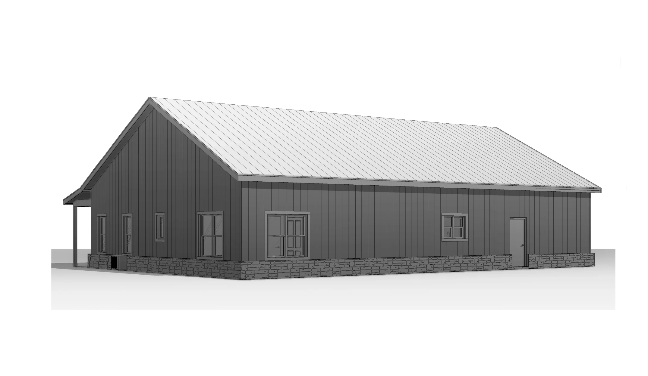 BCO-40002-M Marie Barndominium House Plan - Image 11