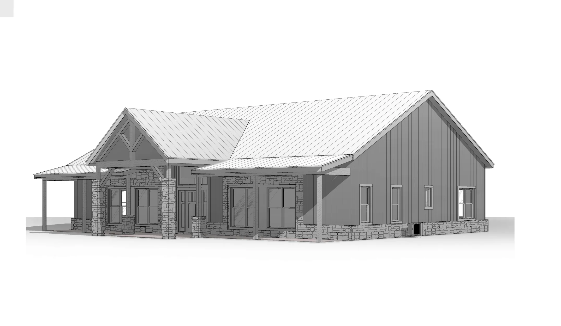 BCO-40002-M Marie Barndominium House Plan - Image 12