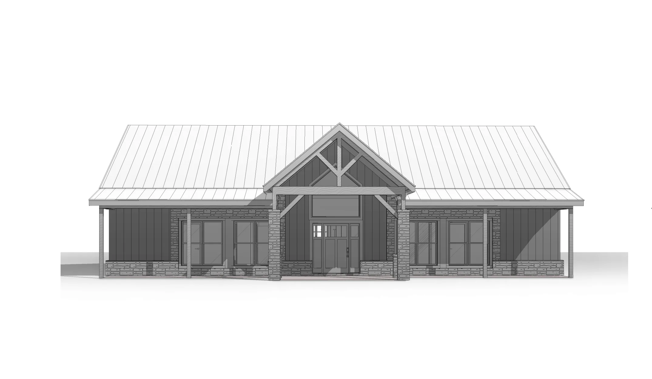 BCO-40002-M Marie Barndominium House Plan - Image 8