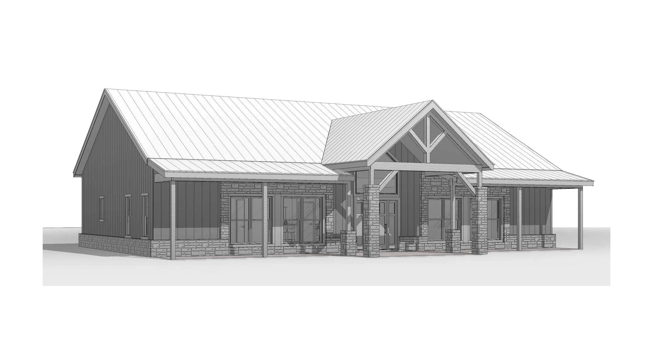 BCO-40002-M Marie Barndominium House Plan - Image 9