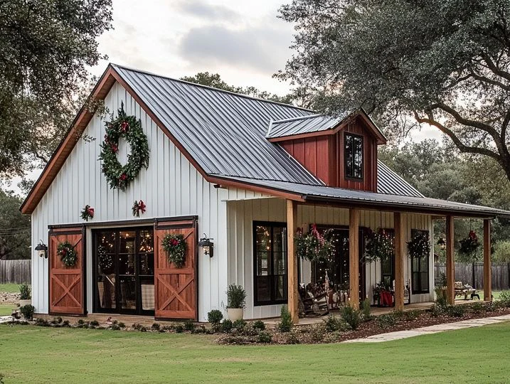 BCO-40007 Sandra Barndominium House Plan