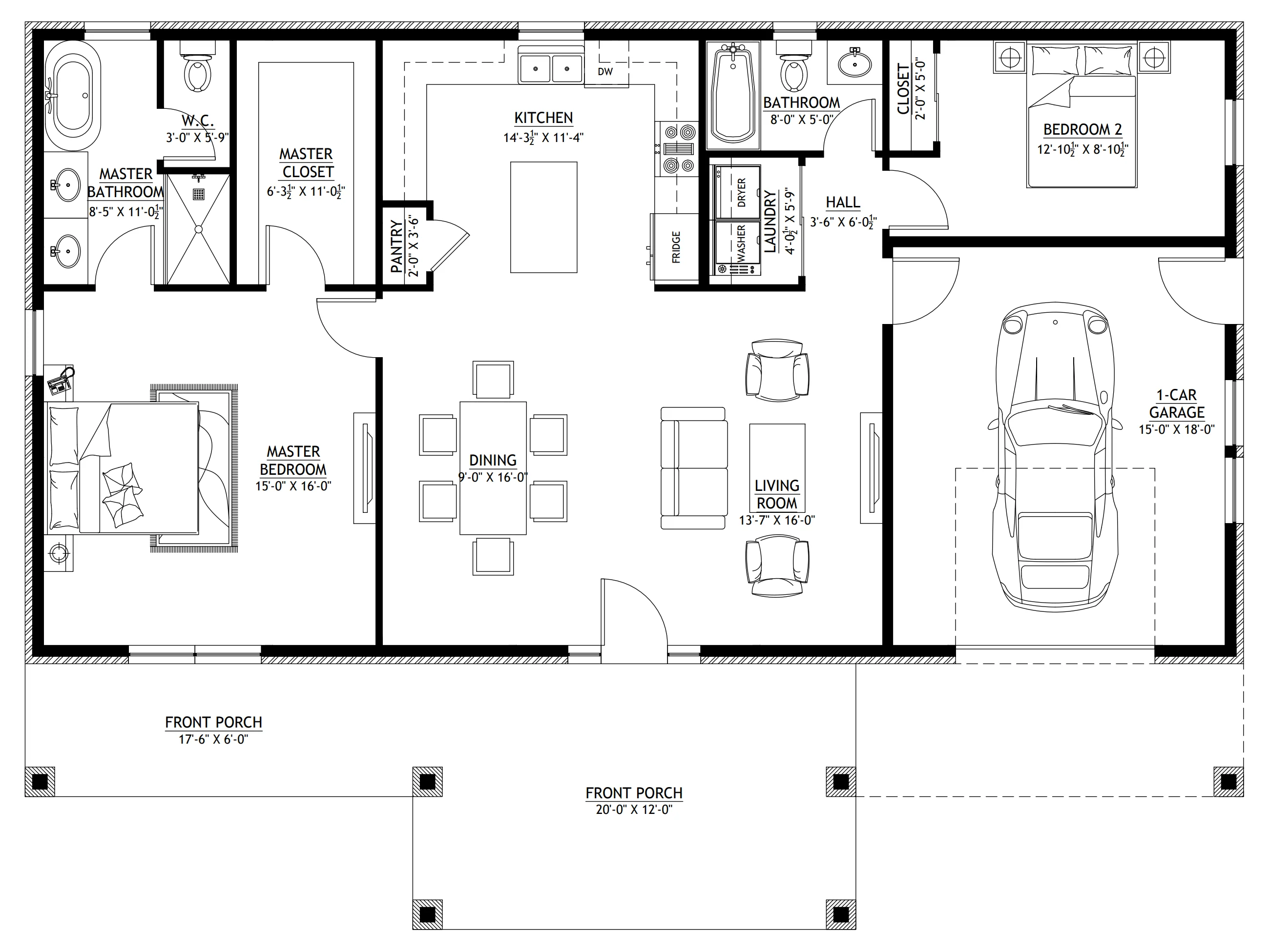 BCO-40029-S Shannon Barndominium House Plan - Image 9