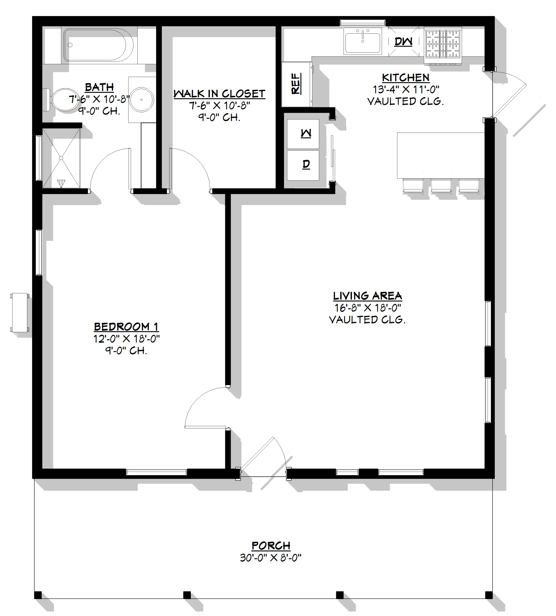 BCO-40058 Olsen Barndominium House Plan - Image 10