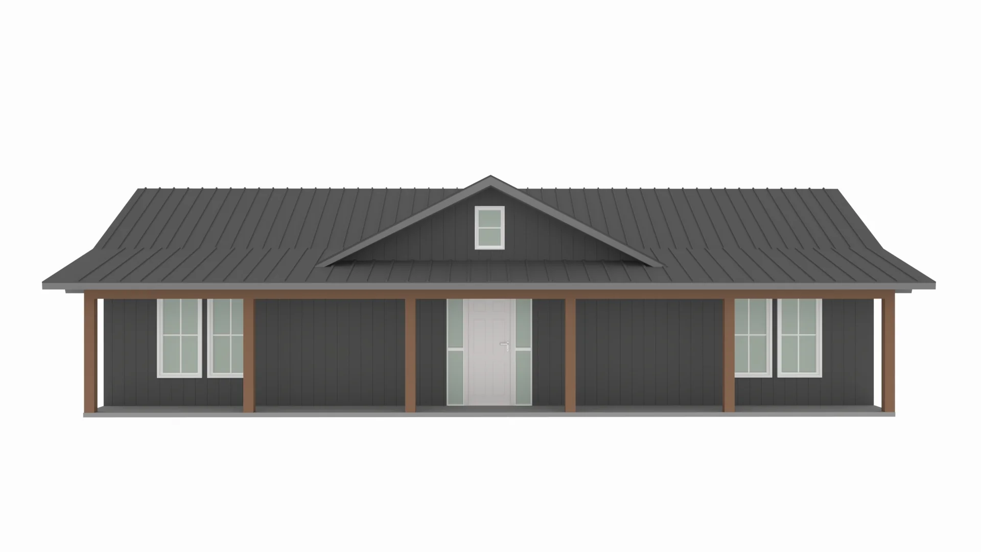 BCO-40067-W West Barndominium House Plan - Image 5