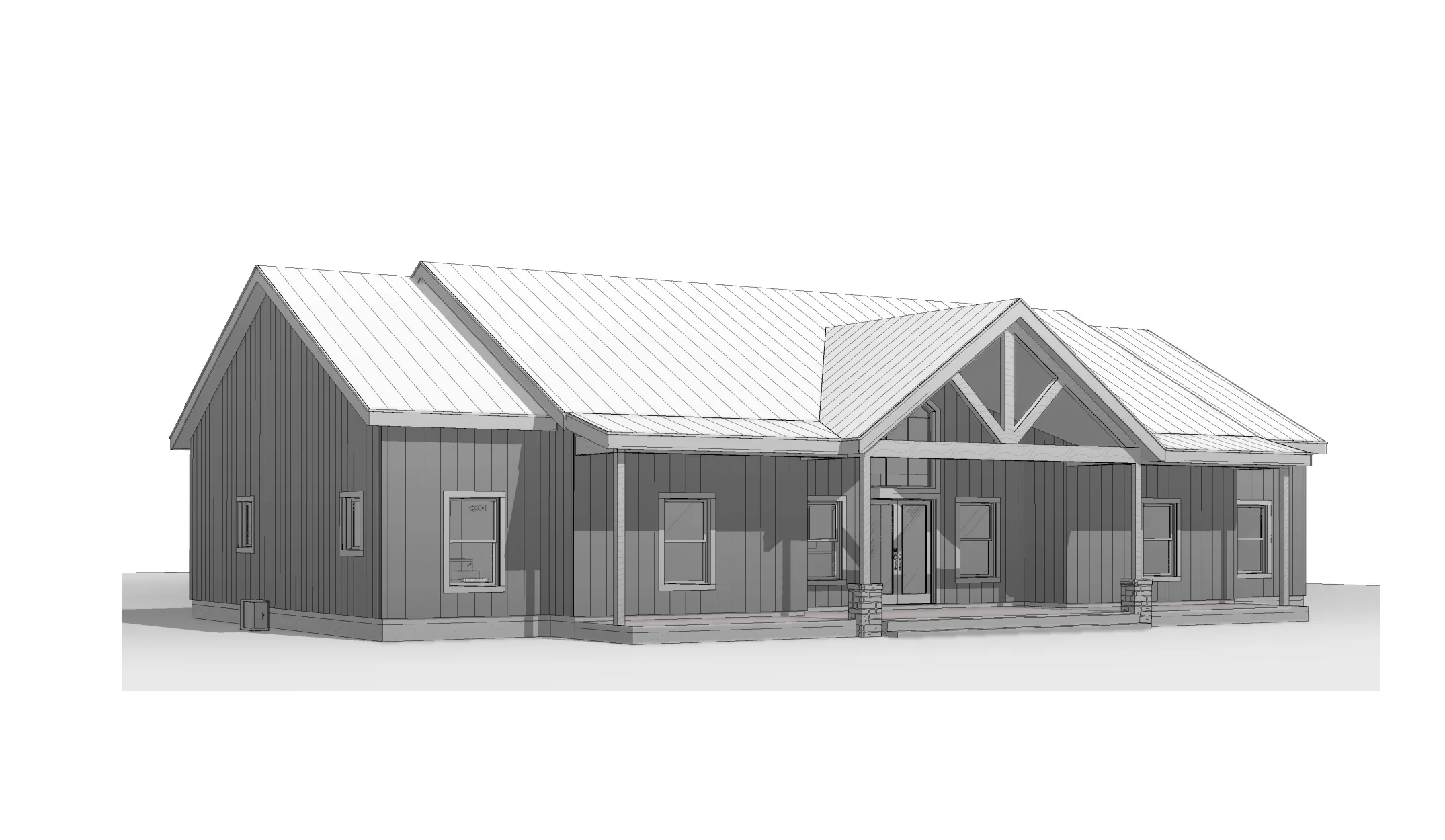 BCO-40078-M Marge Barndominium House Plan - Image 8