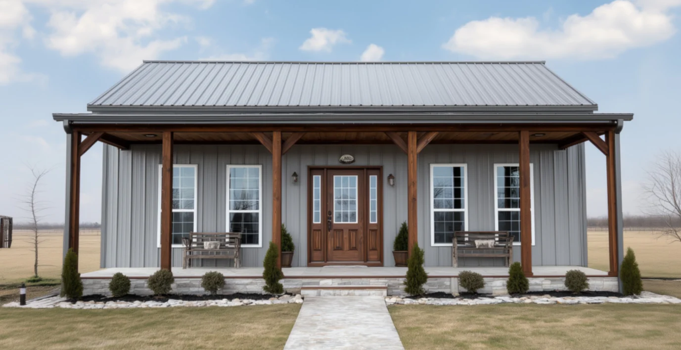 BCO-40116 Knox Barndominium House Plan