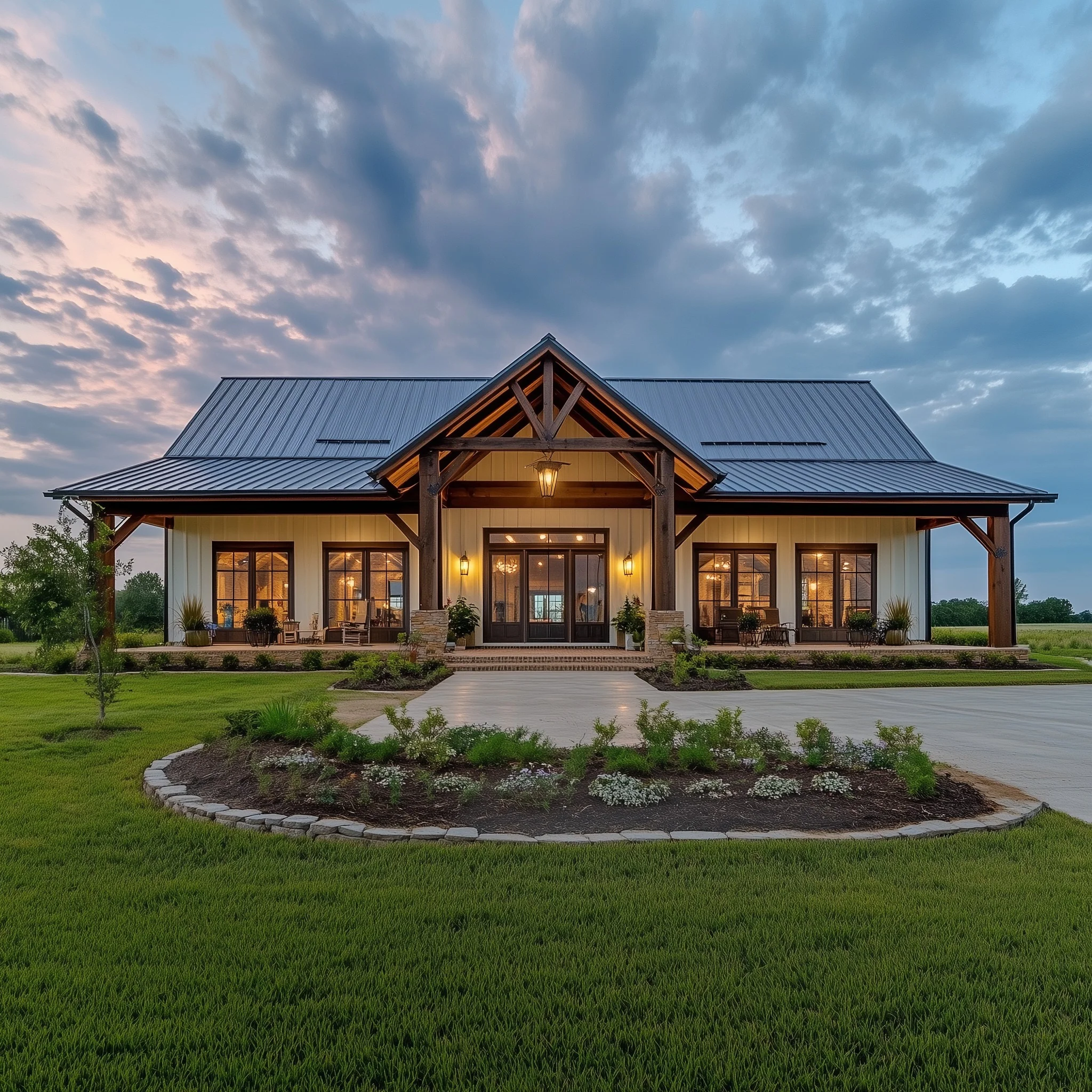 BCO-40122 Carl Barndominium House Plan