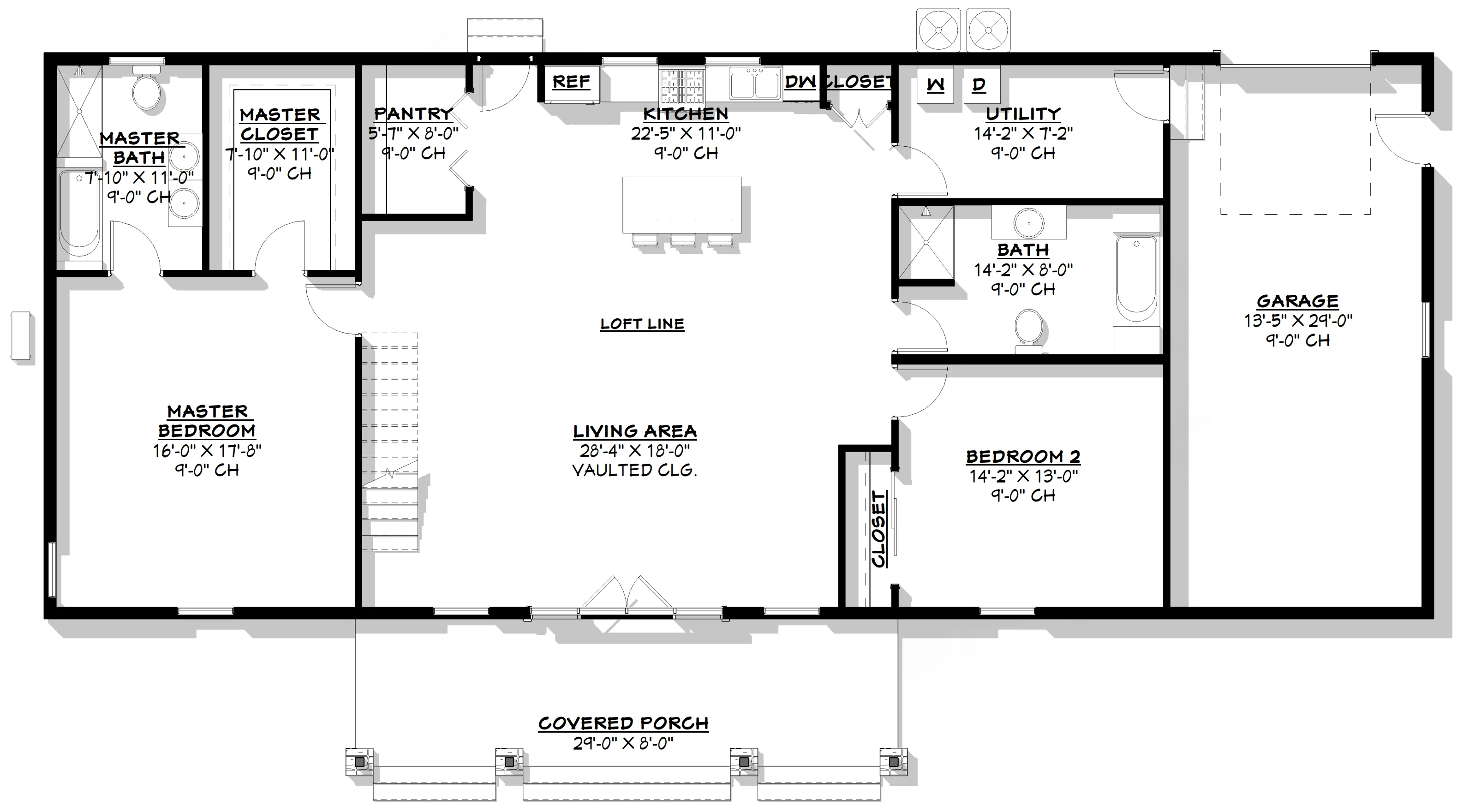 BCO-40136-T Turnip Barndominium House Plan - Image 11