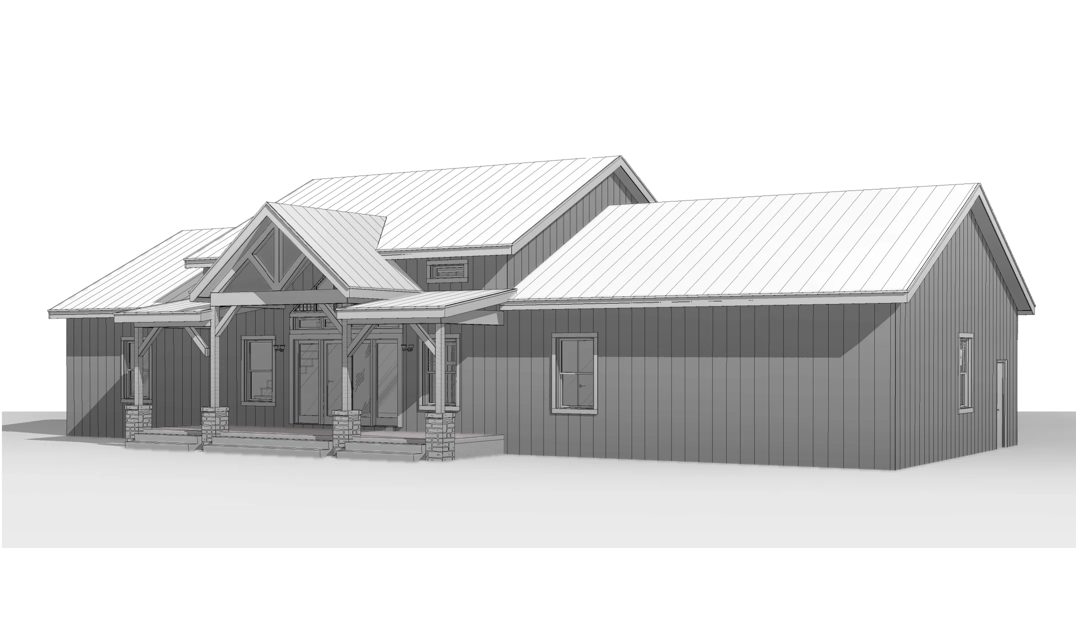 BCO-40136-T Turnip Barndominium House Plan - Image 7