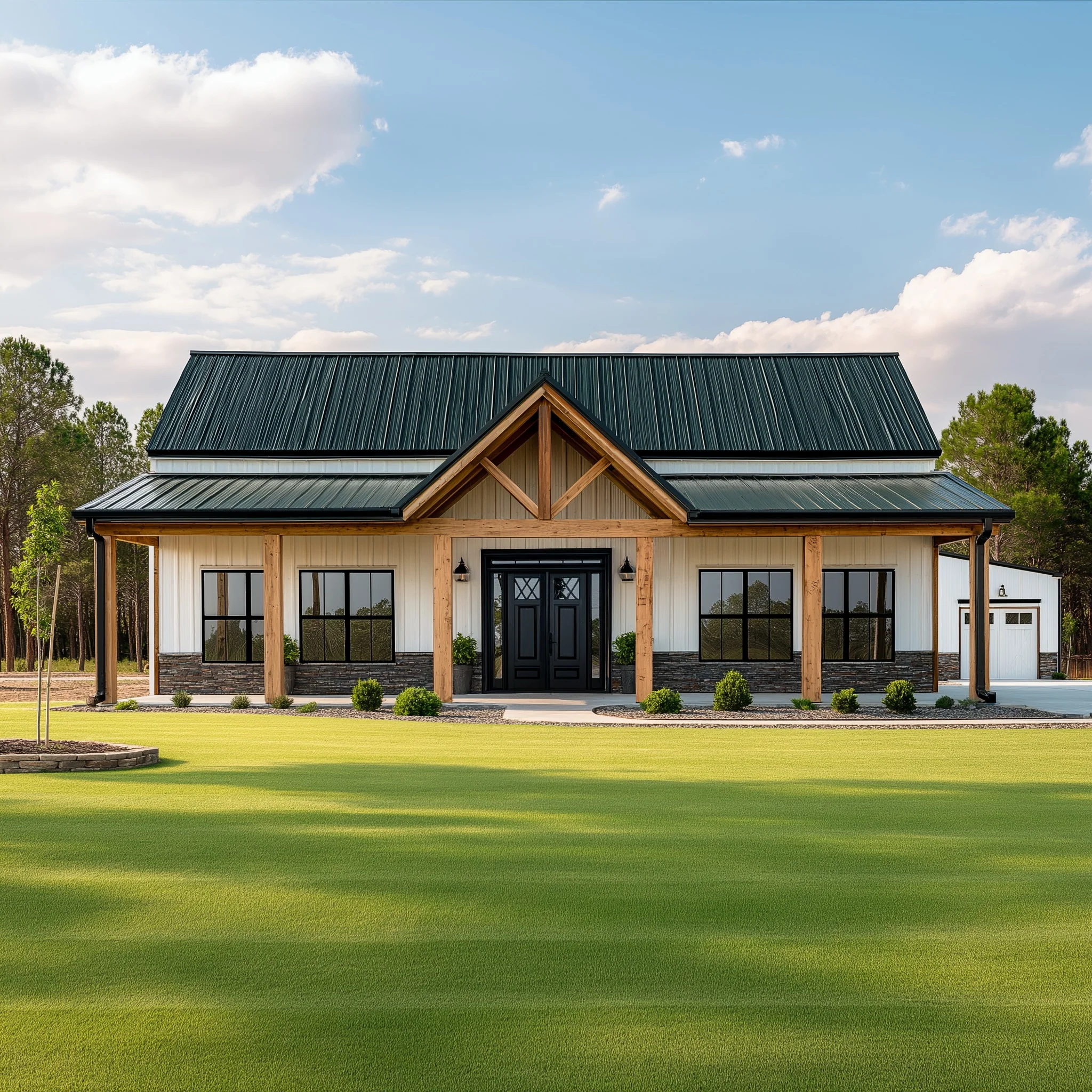 BCO-40137 Moses Barndominium House Plan