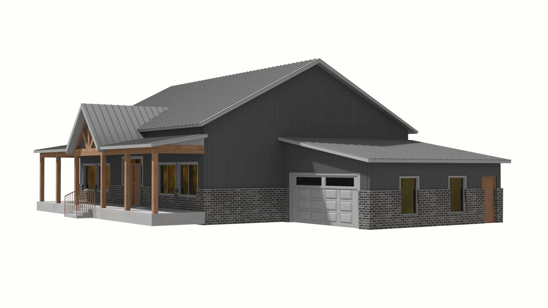 BCO-40137 Moses Barndominium House Plan - Image 7