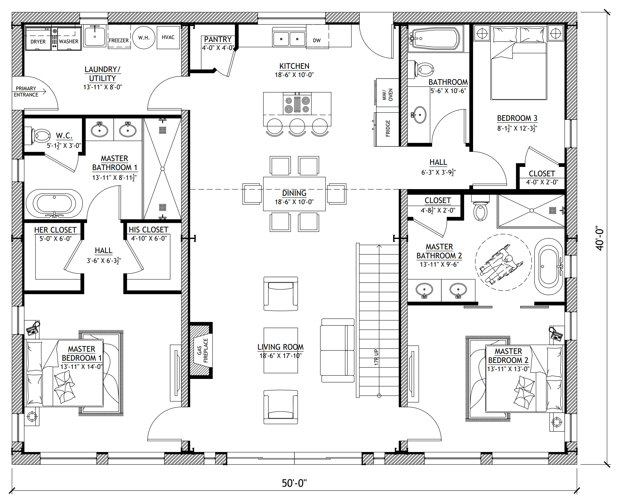 BCO-40141-N Nora Barndominium House Plan - Image 9