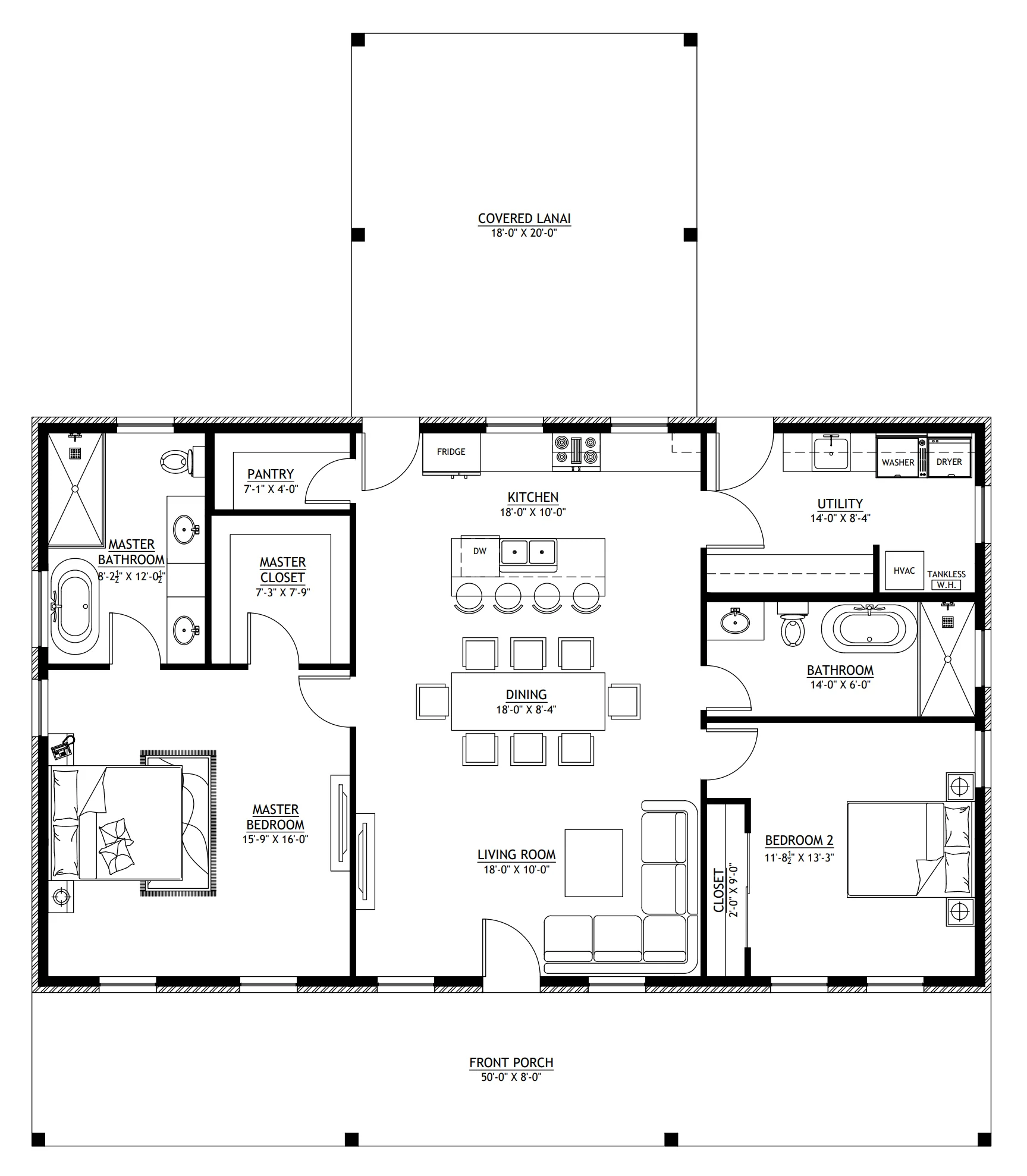BCO-40142 Jonah Barndominium House Plan - Image 20