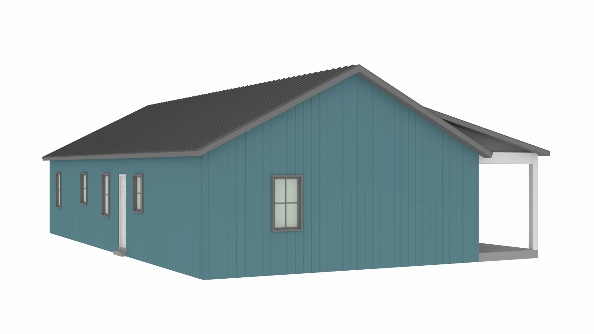 BCO-40154-L Linsey Barndominium House Plan - Image 8