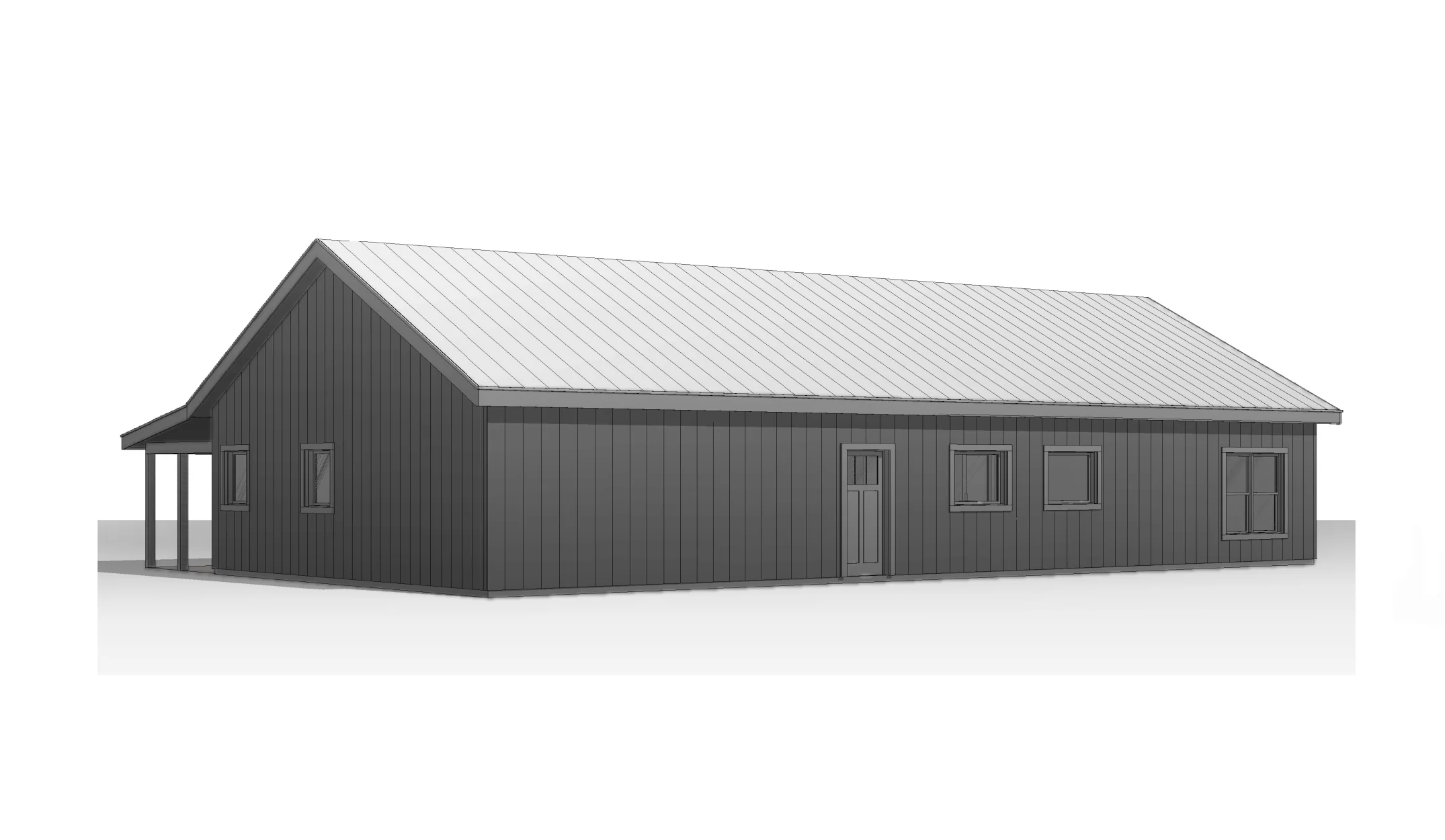 BCO-40154 Layla Barndominium House Plan - Image 10