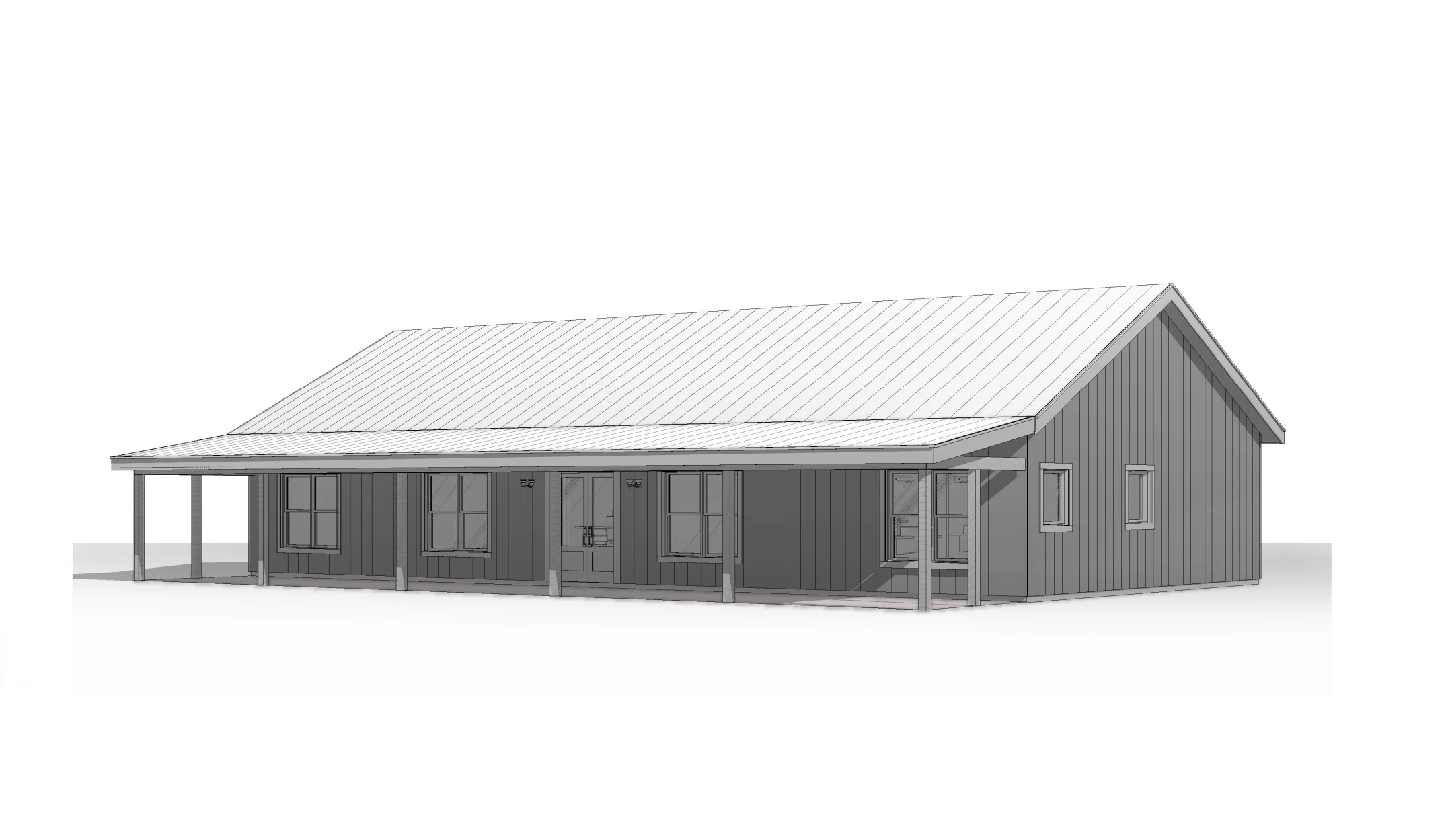BCO-40154 Layla Barndominium House Plan - Image 11