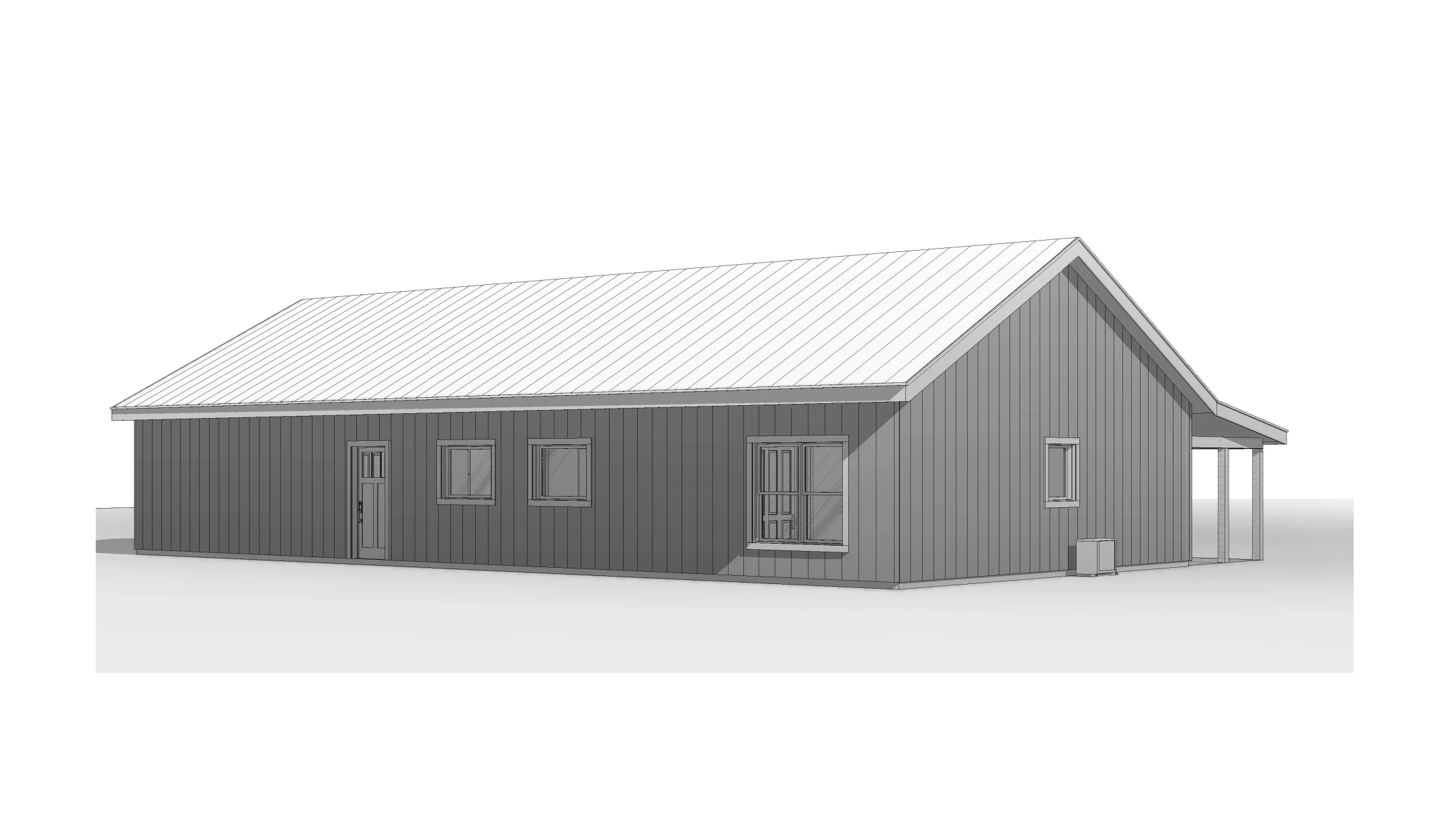BCO-40154 Layla Barndominium House Plan - Image 9