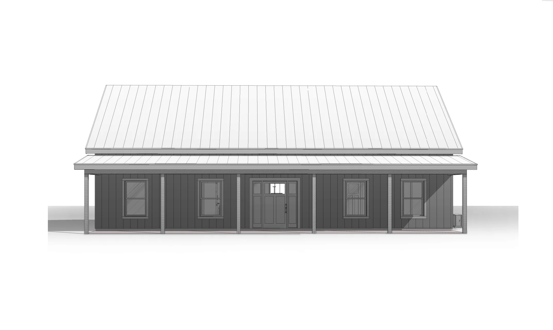 BCO-40156 Emily Barndominium House Plan - Image 13