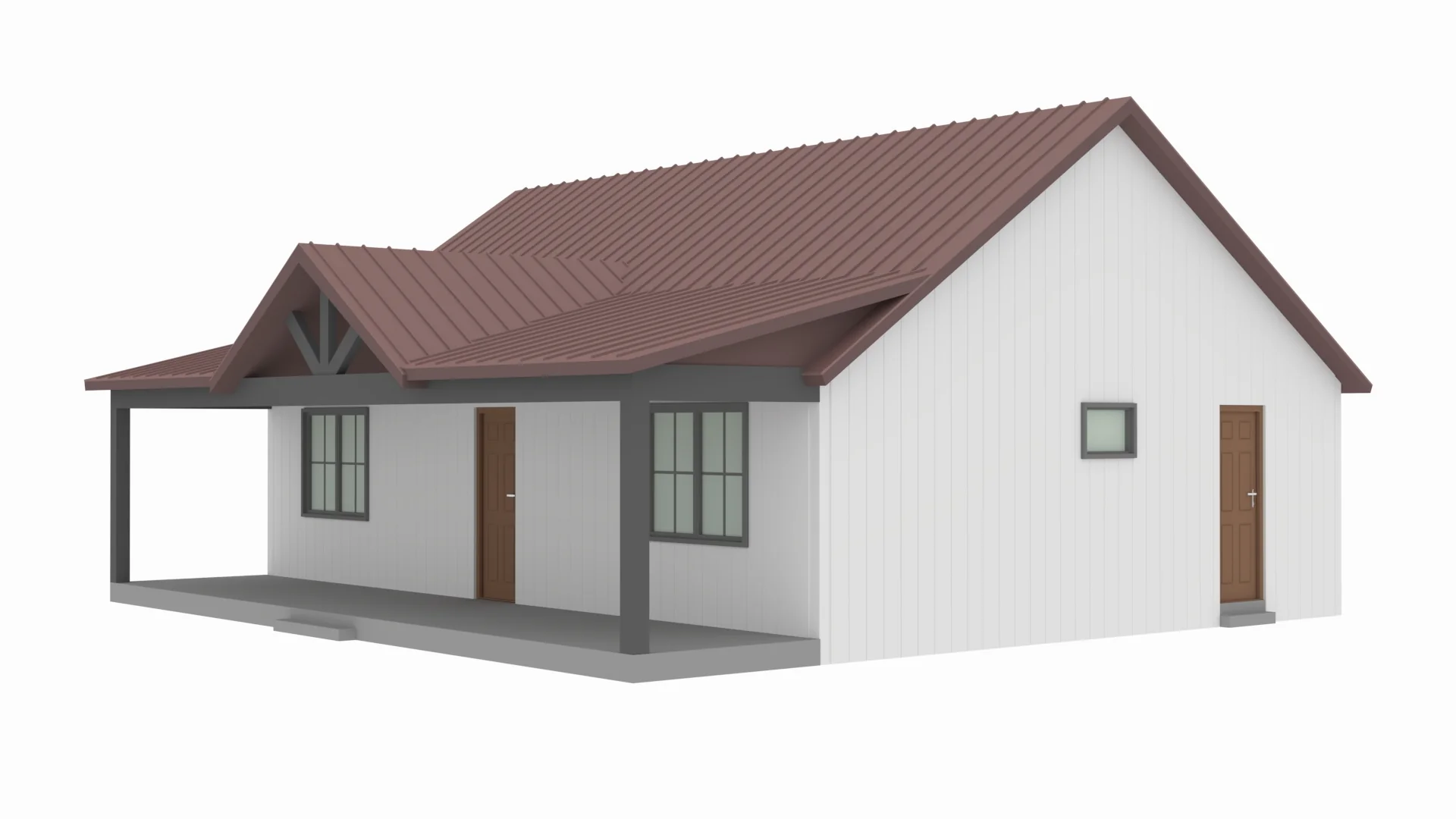 BCO-40161 Curly Barndominium House Plan - Image 15
