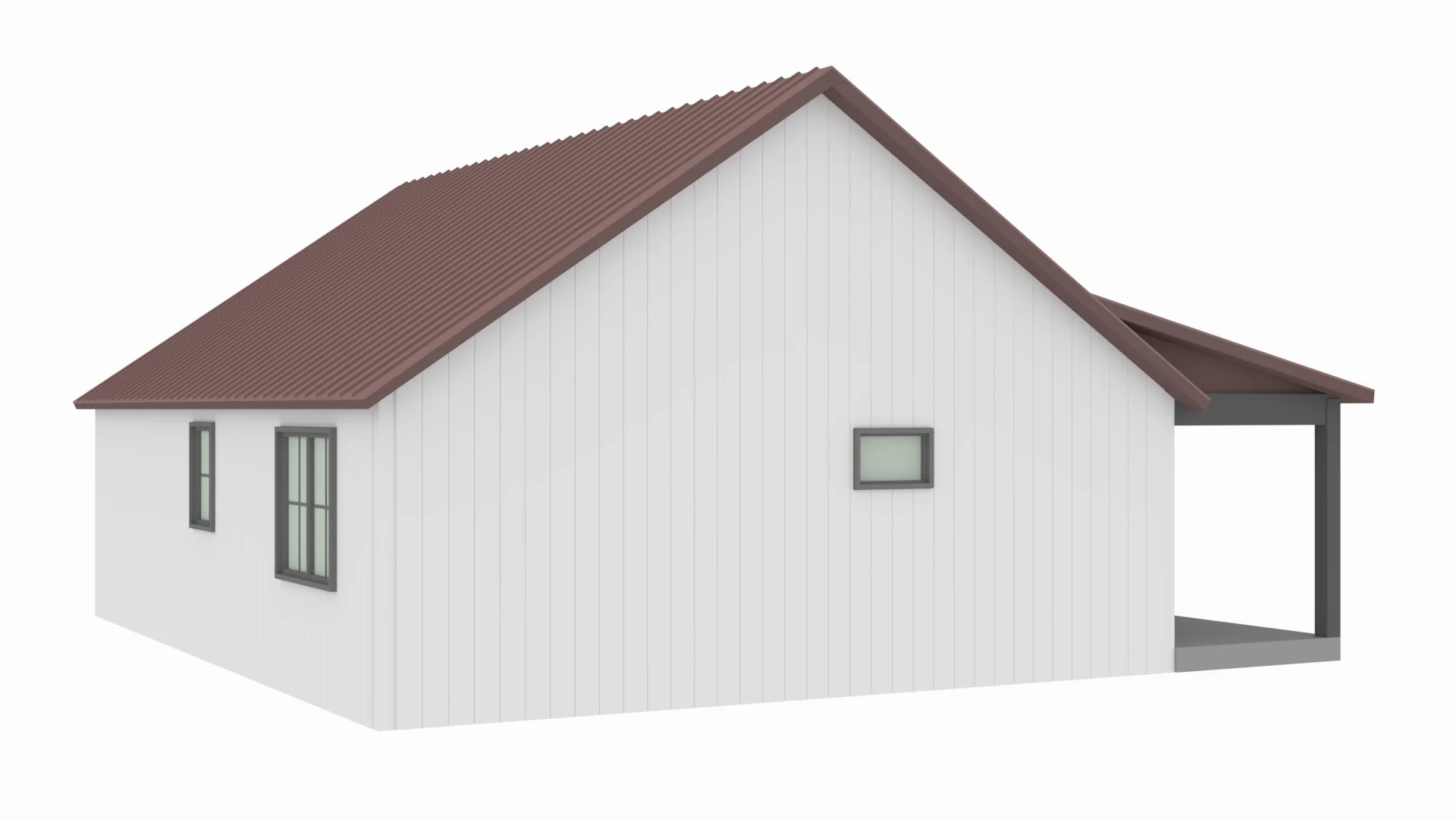 BCO-40161 Curly Barndominium House Plan - Image 17