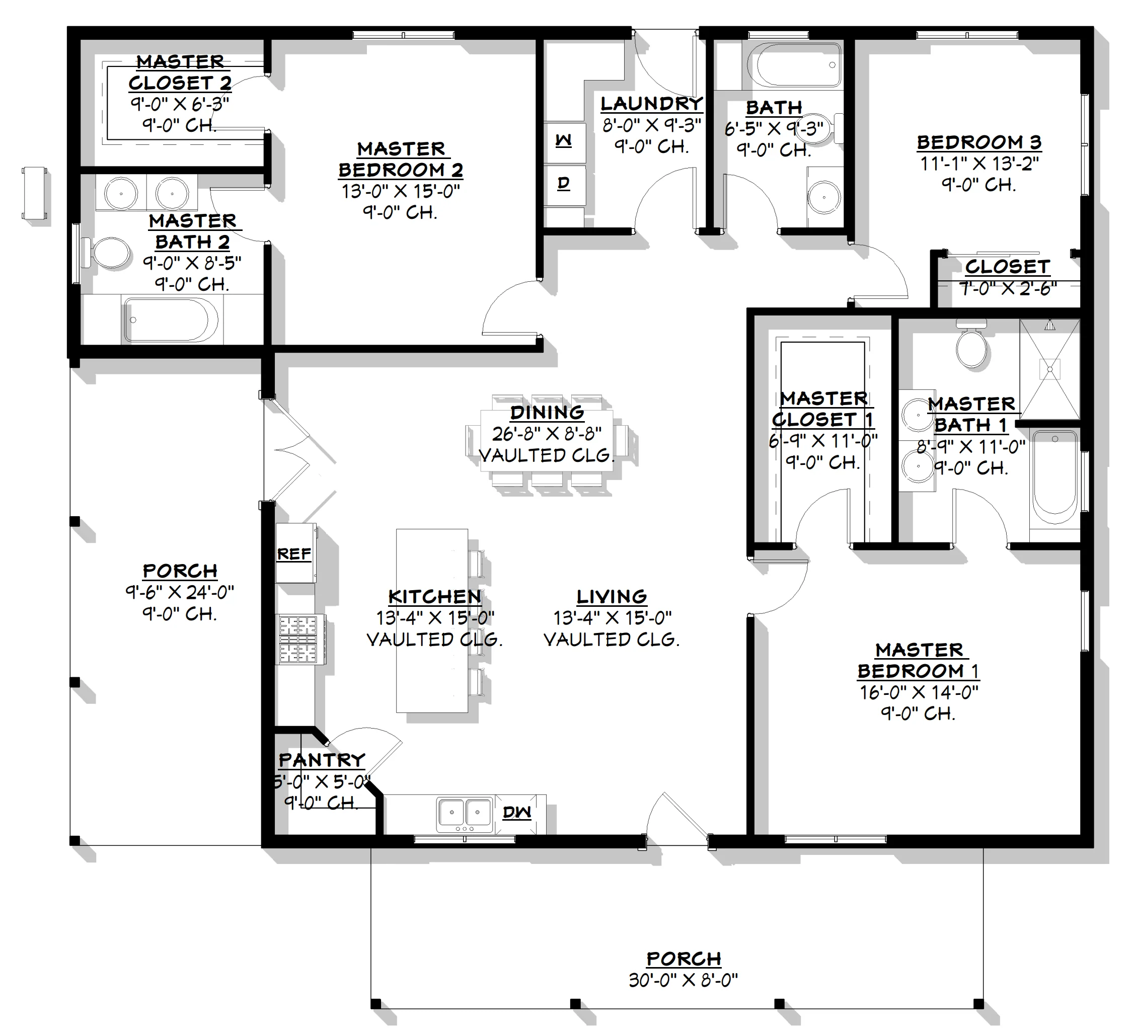 BCO-40163-M Marigold Barndominium House Plan - Image 12