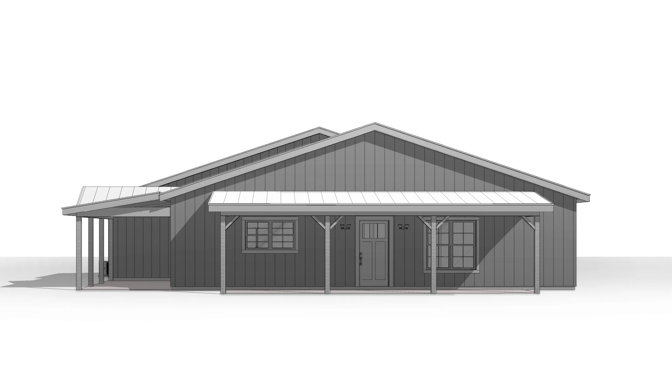 BCO-40163-M Marigold Barndominium House Plan - Image 7