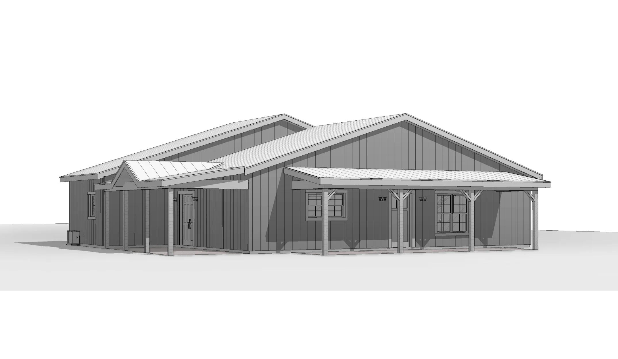 BCO-40163-M Marigold Barndominium House Plan - Image 8