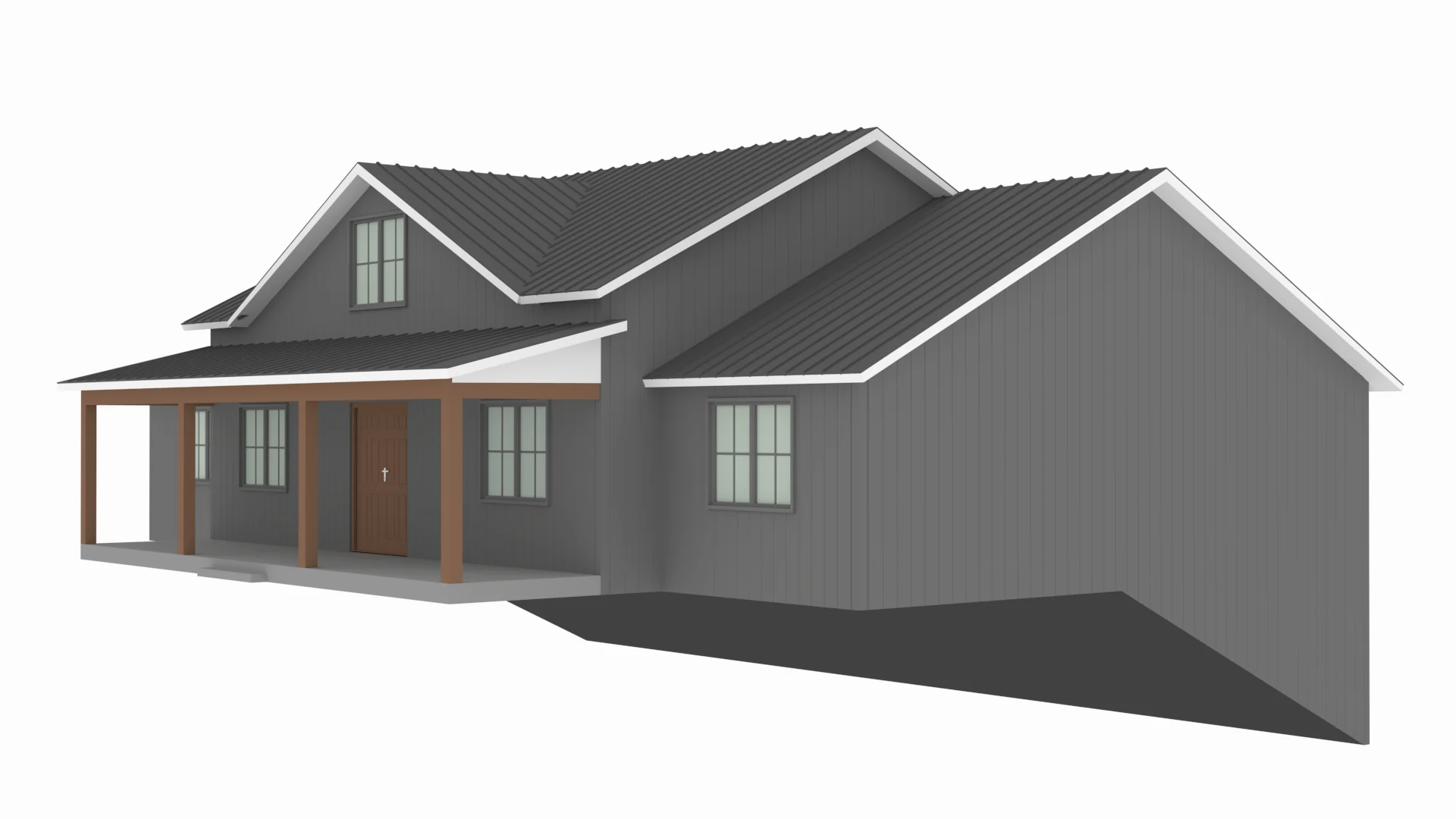 BCO-40174-C Clybourn Barndominium House Plan - Image 5