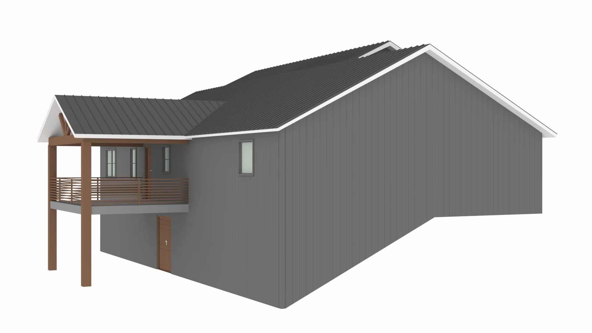 BCO-40174-C Clybourn Barndominium House Plan - Image 7