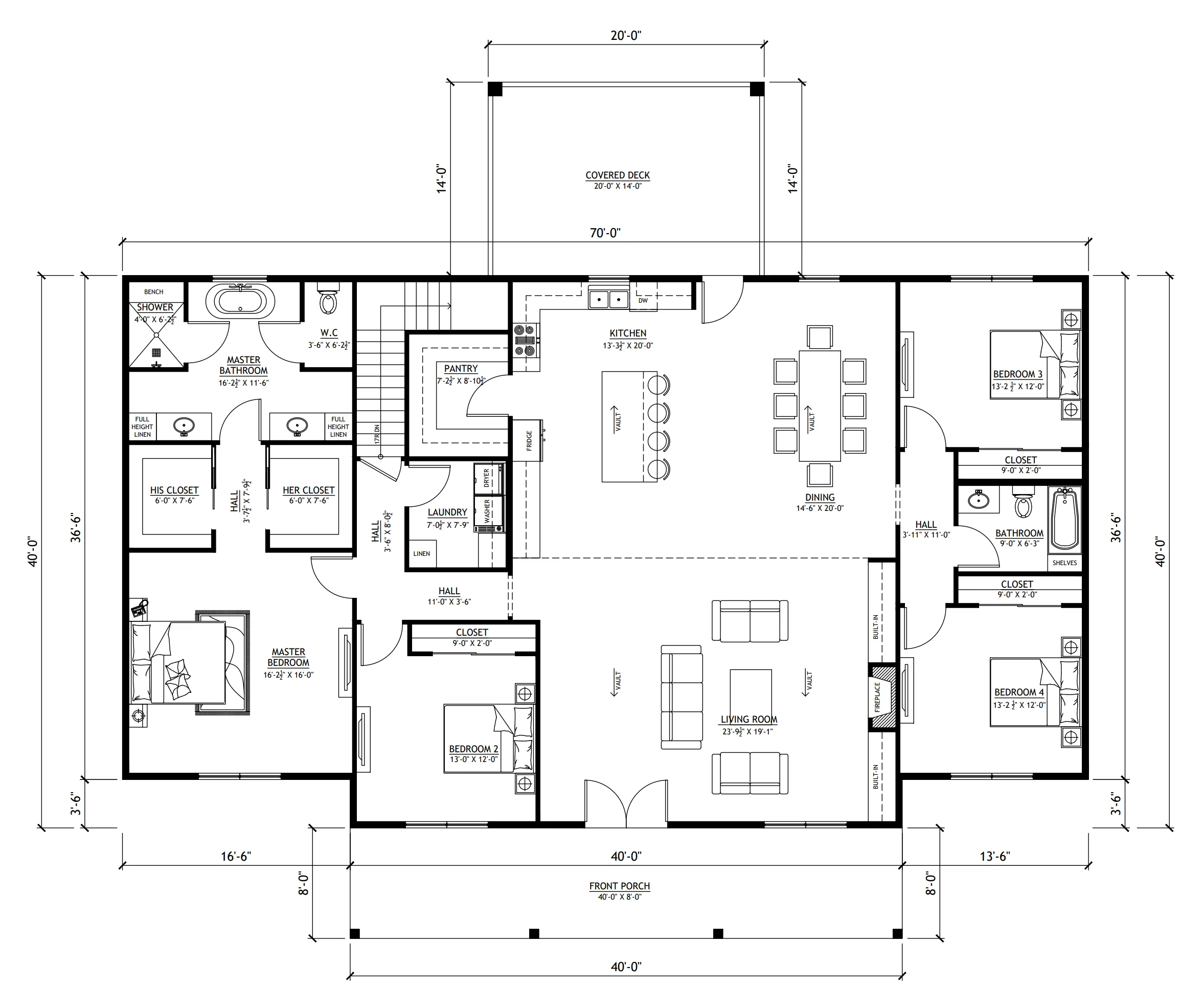 BCO-40174-C Clybourn Barndominium House Plan - Image 8