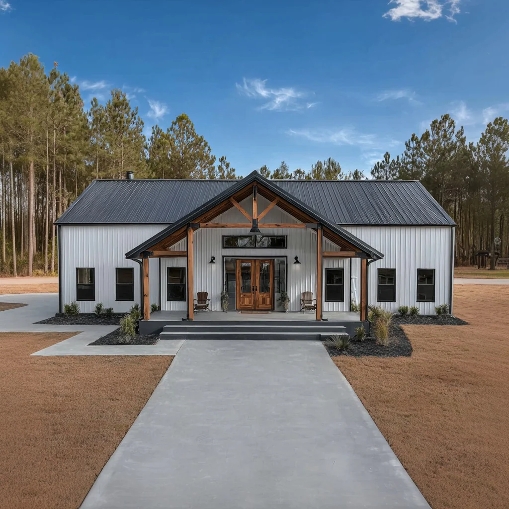BCO-40186 Joshua Barndominium House Plan