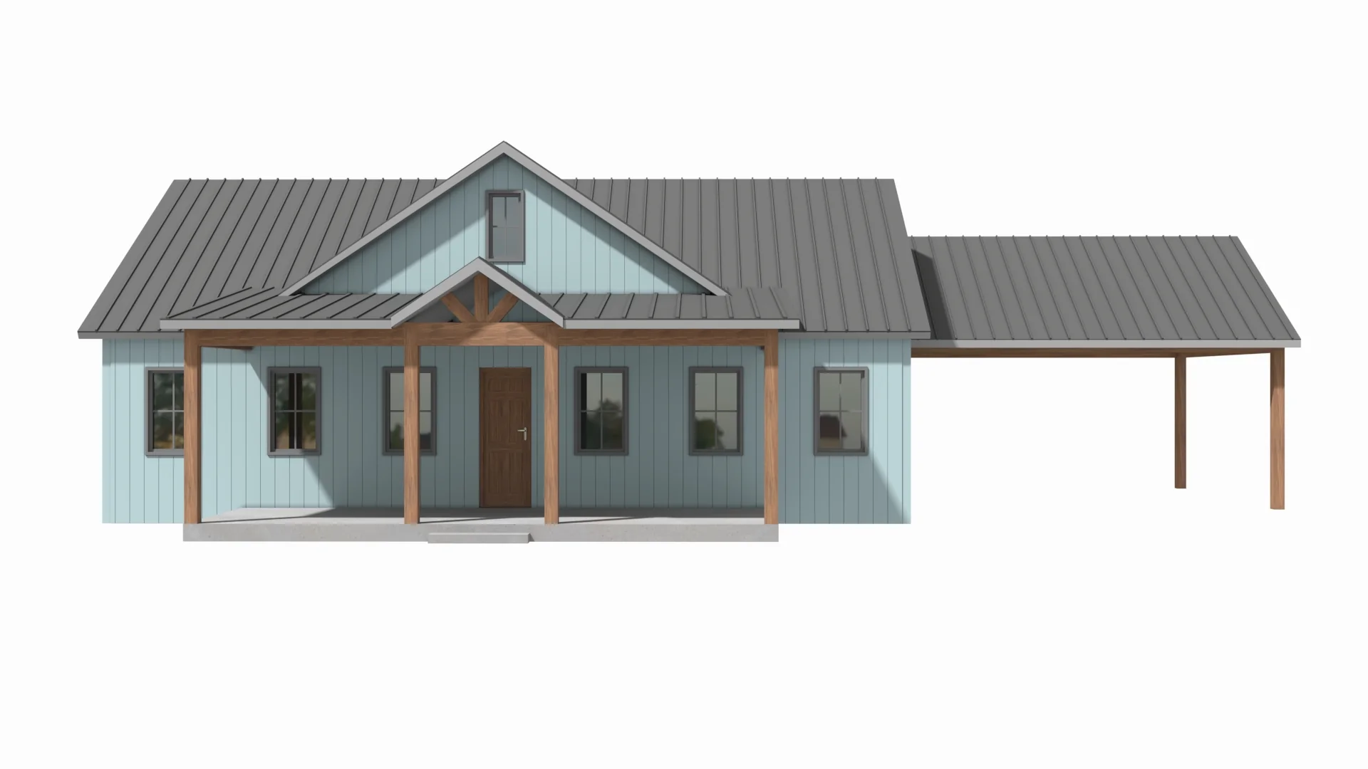 BCO-40199-T Tanya Barndominium House Plan - Image 5