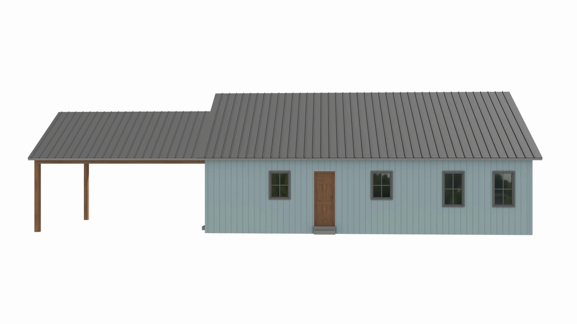 BCO-40199-T Tanya Barndominium House Plan - Image 7