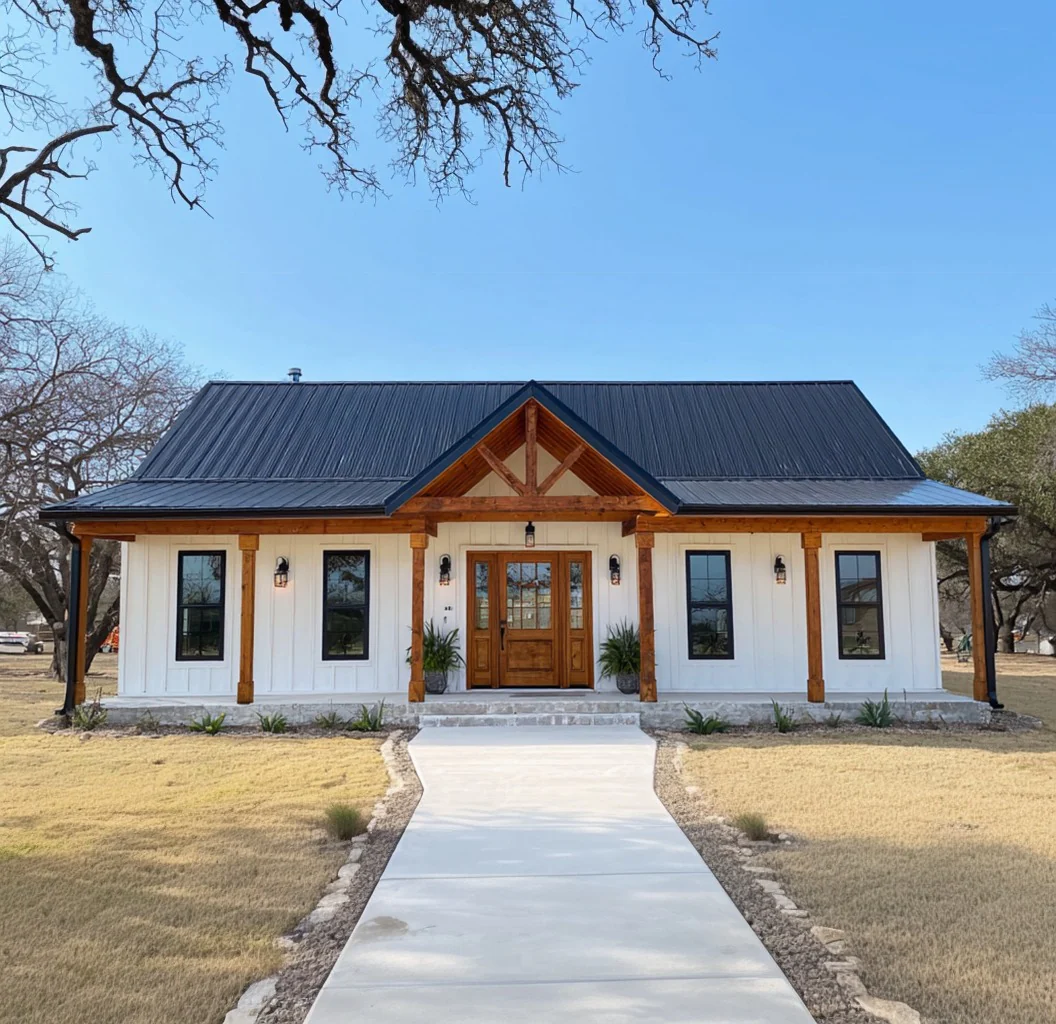 BCO-40204 Samuel Barndominium House Plan