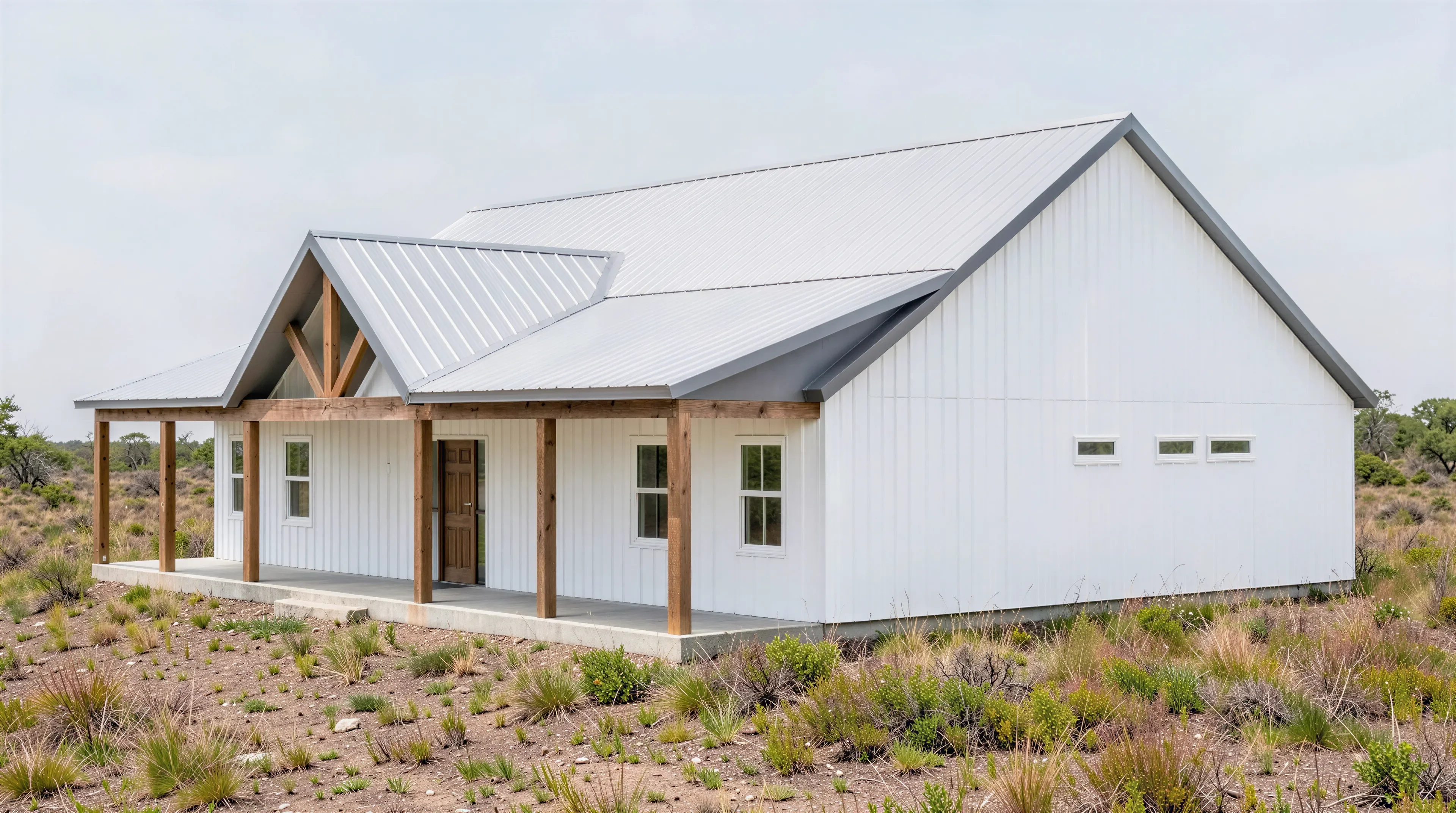 BCO-40204-T Trey Barndominium House Plan - Image 2