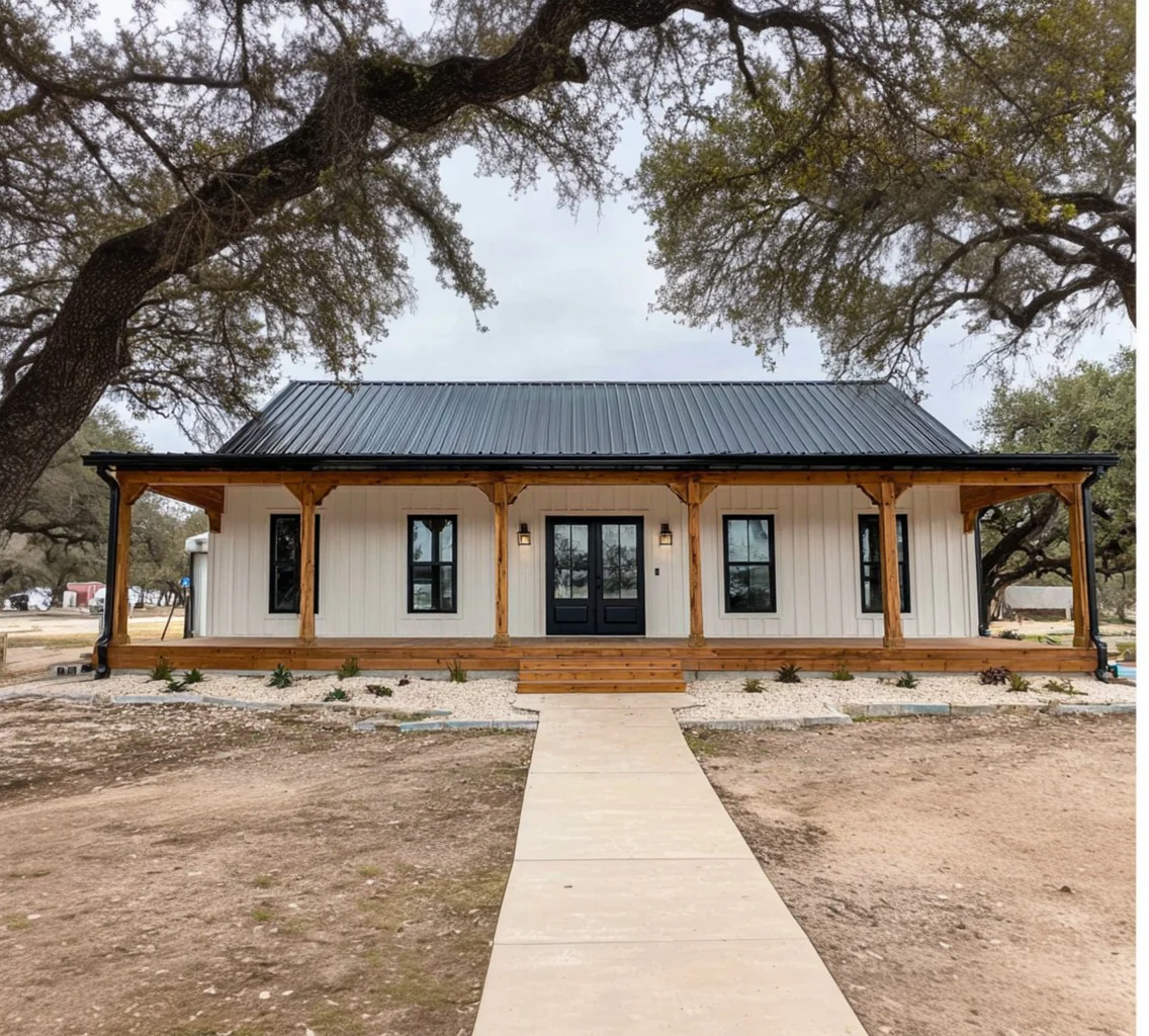 BCO-40205 Barry Barndominium House Plan