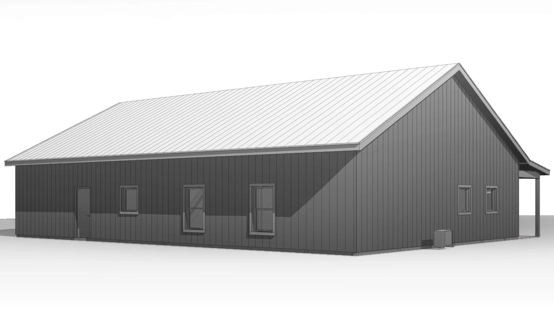 BCO-40205 Barry Barndominium House Plan - Image 10