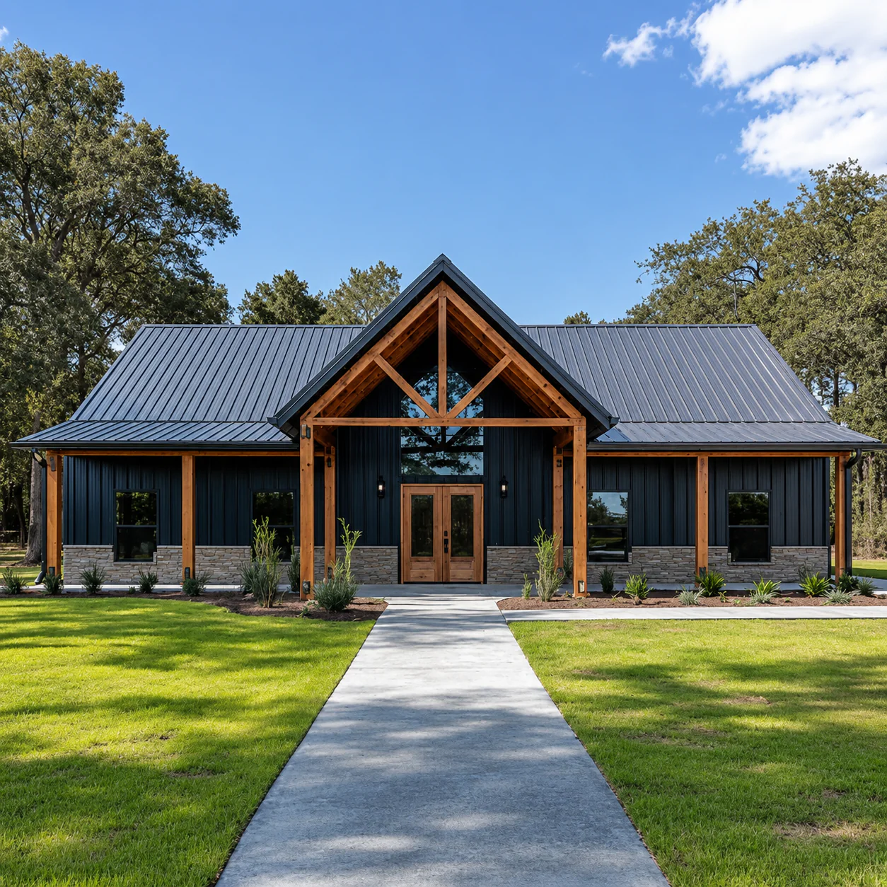 BCO-40224 Leah Barndominium House Plan