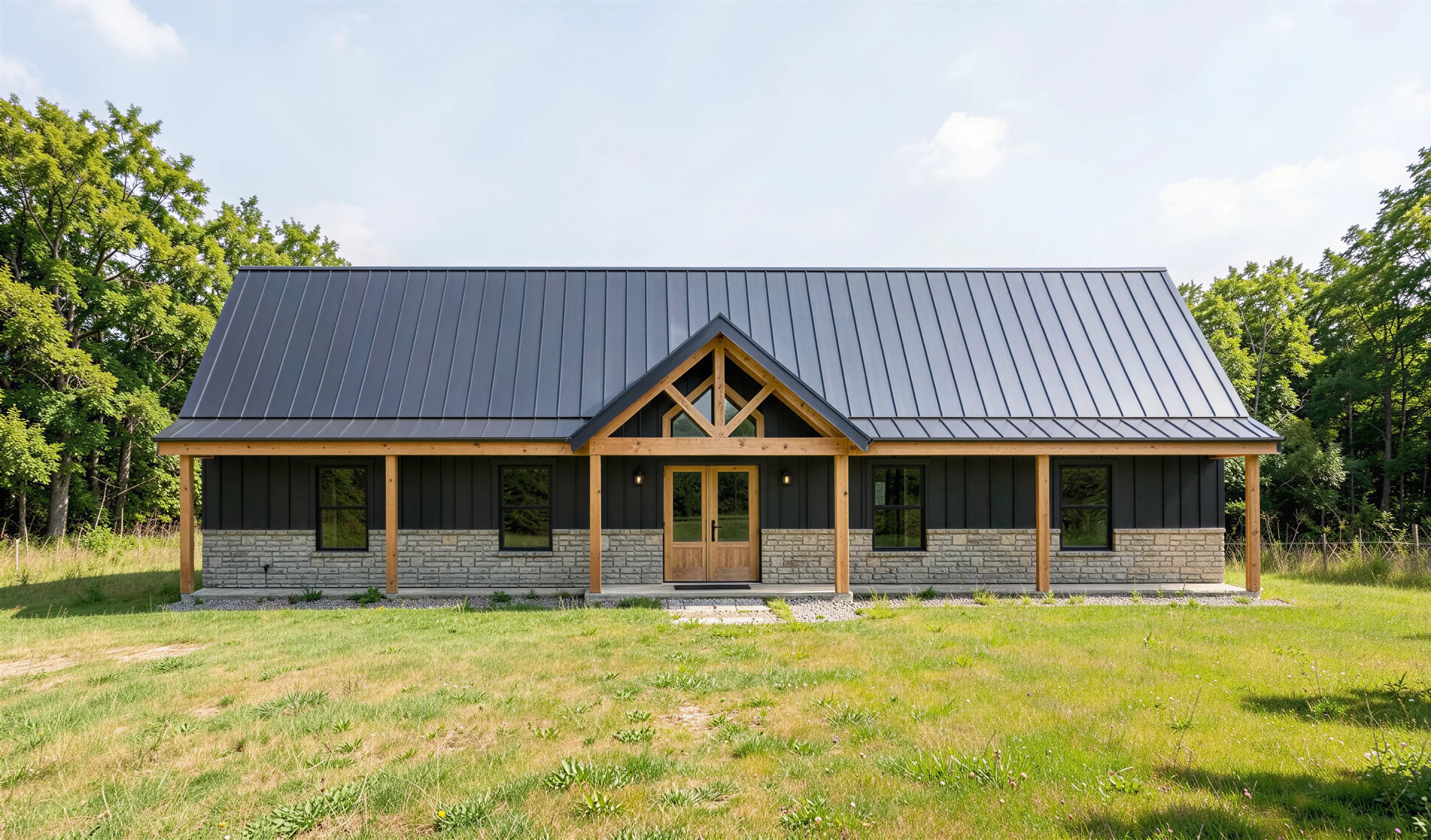 BCO-40224 Leah Barndominium House Plan - Image 2