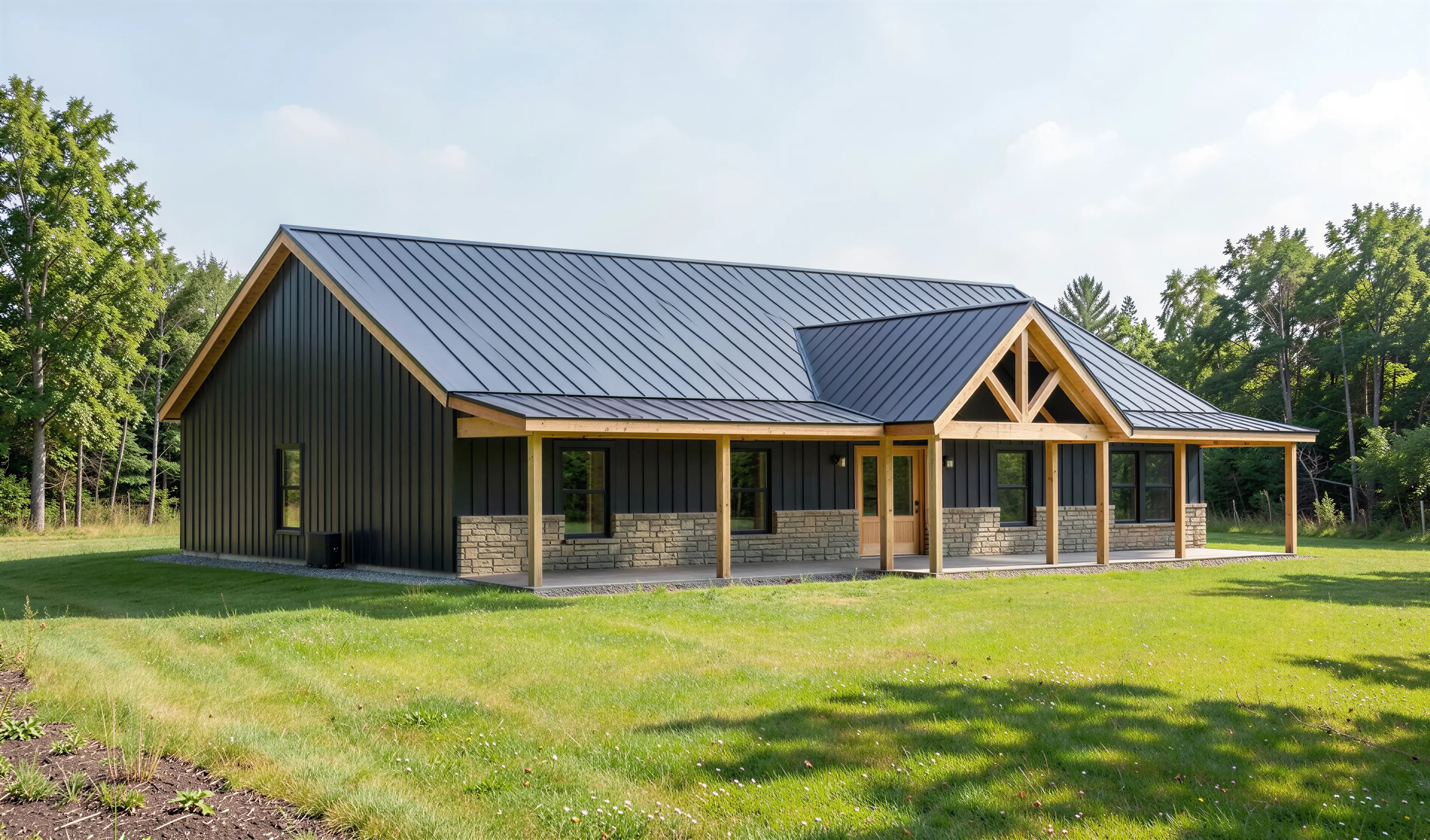 BCO-40224 Leah Barndominium House Plan - Image 3