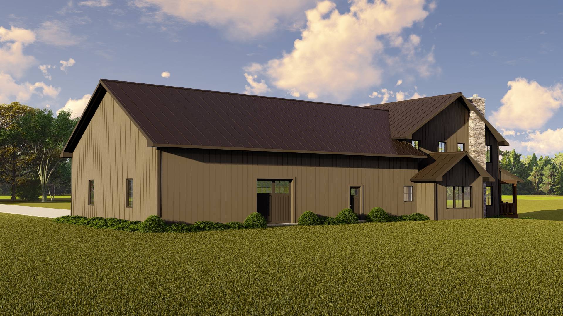 BG-20008 Harrison Barndominium House Plan - Image 15