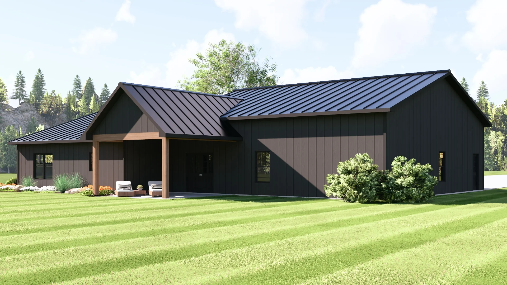 BG-20111 Caroline Barndominium House Plan - Image 4