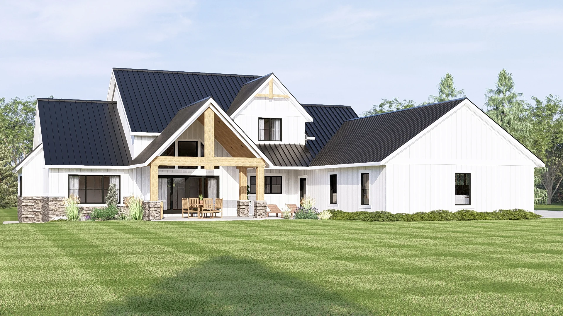 BG-20116 Blaine Barndominium House Plan - Image 4