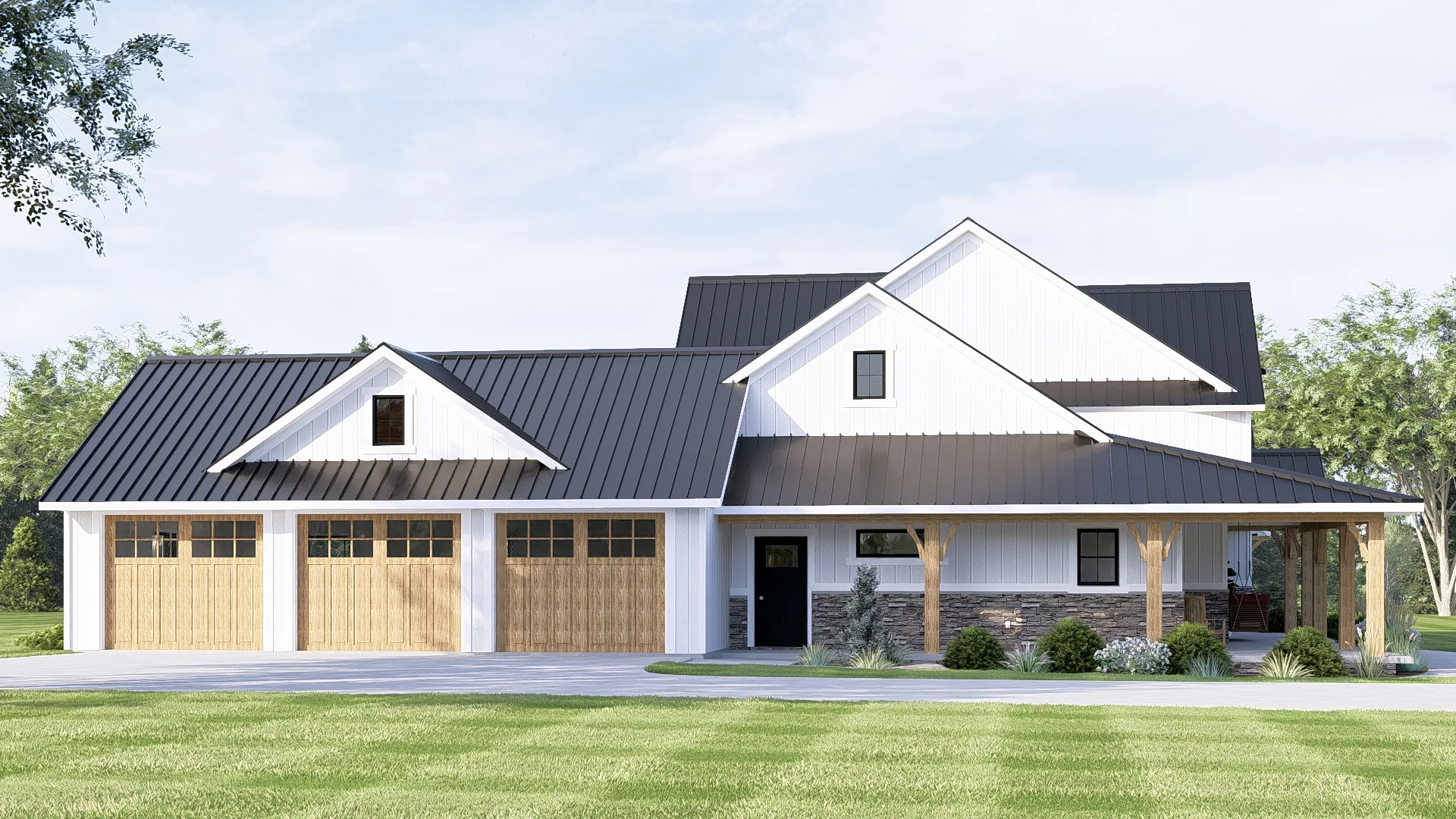BG-20116 Blaine Barndominium House Plan - Image 5