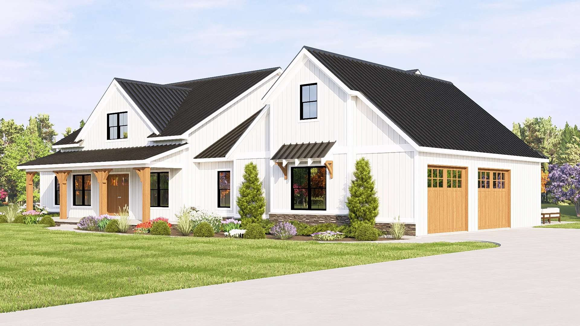 BG-20117 Foster Barndominium House Plan - Image 3
