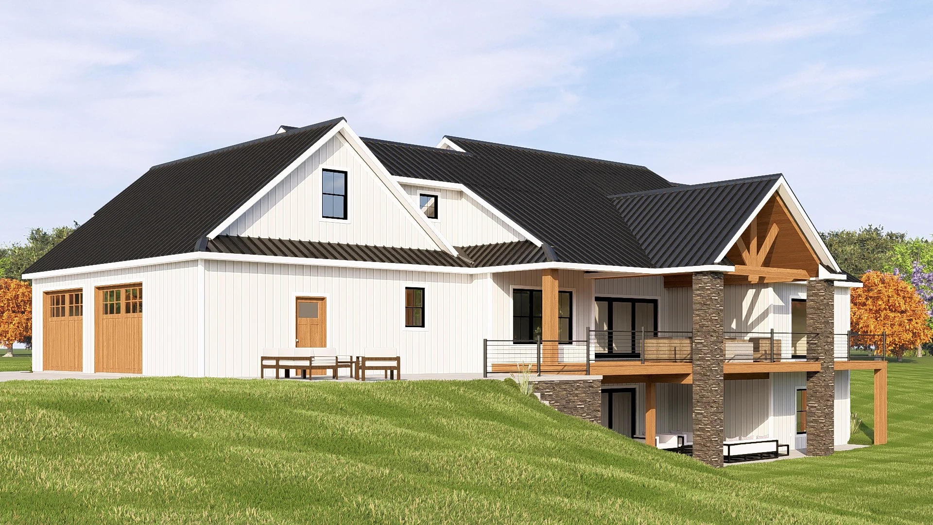 BG-20117 Foster Barndominium House Plan - Image 4