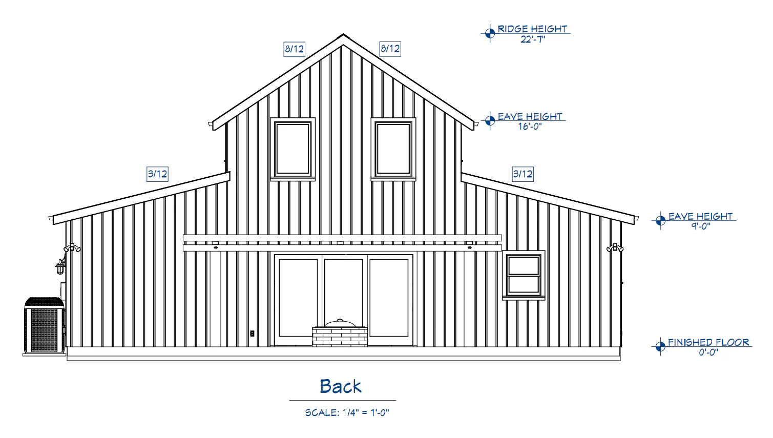 CDD-1001 Chasebriar Barndominium House Plan - Image 5